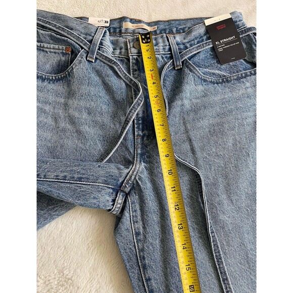 Levi's Women's Blue Premium XL Straight Women's Jeans, 30x29 NWT - Picture 8 of 10